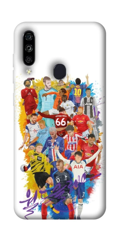 Чохол на ZTE Blade A7 (2020) Football Abstract v2 фото 1 з 1