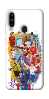 Чехол на ZTE Blade A7 (2020) Football Abstract v2 фото 1 из 1