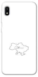 Чехол на Samsung Galaxy A10 (A105F) Ukraine map фото 1 из 1