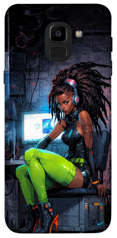 Чохол на Samsung J600F Galaxy J6 (2018) Cyber girl фото 1 з 1