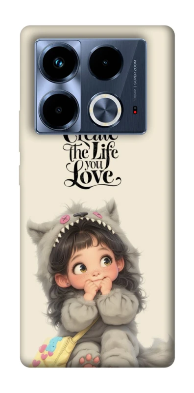 Чохол на Infinix Note 40 4G Create the life you love фото 1 з 1