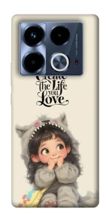 Чохол на Infinix Note 40 4G Create the life you love фото 1 з 1