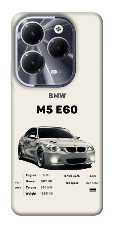 Чехол на Infinix Hot 40 Pro BMW M5 E60 фото 1 из 1