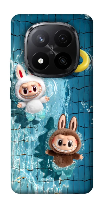Чохол на Xiaomi Redmi Note 14 Pro+ 5G Labubu in the pool фото 1 з 1