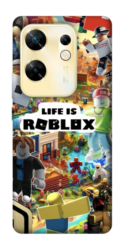 Чехол на Infinix Zero 30 4G Life is Roblox фото 1 из 1