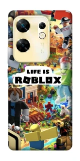 Чехол на Infinix Zero 30 4G Life is Roblox фото 1 из 1