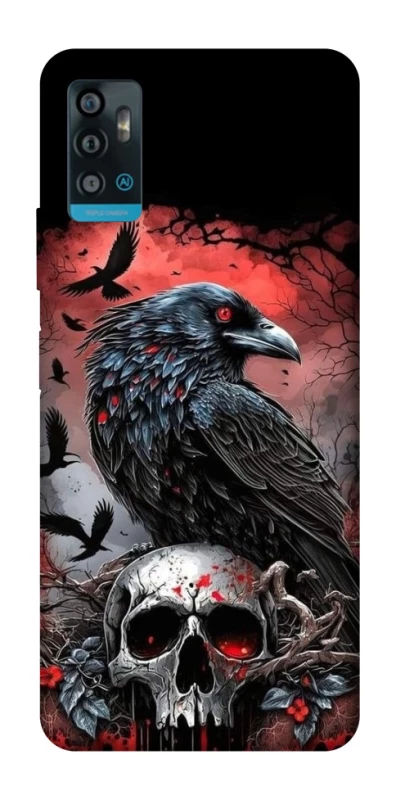 Чехол на ZTE Blade A71 Death eagle фото 1 из 1