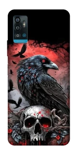 Чехол на ZTE Blade A71 Death eagle фото 1 из 1