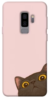 Чохол на Samsung Galaxy S9+ Peeping cat фото 1 з 1