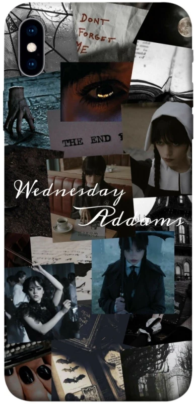 Чохол на Apple iPhone XS Max (6.5") Wednesday Collage ver.1 фото 1 з 1