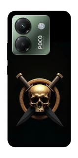 Чехол на Xiaomi Poco M7 pro 5G Golden Skull фото 1 из 1