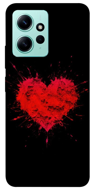 Чохол на Xiaomi Redmi Note 12 4G Splash heart фото 1 з 1