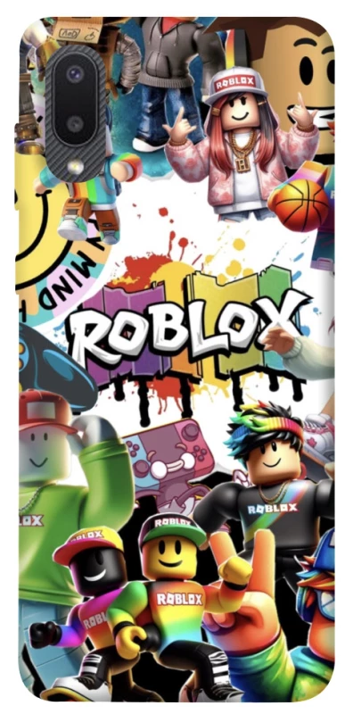 Чохол на Samsung Galaxy A02 Roblox Characters Collage фото 1 з 1