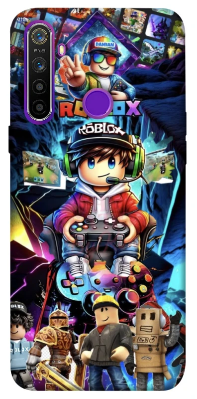Чехол на Realme 5 Roblox collage ver.4 фото 1 из 1