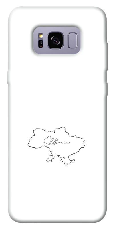 Чохол на Samsung G955 Galaxy S8 Plus Ukraine map фото 1 з 1