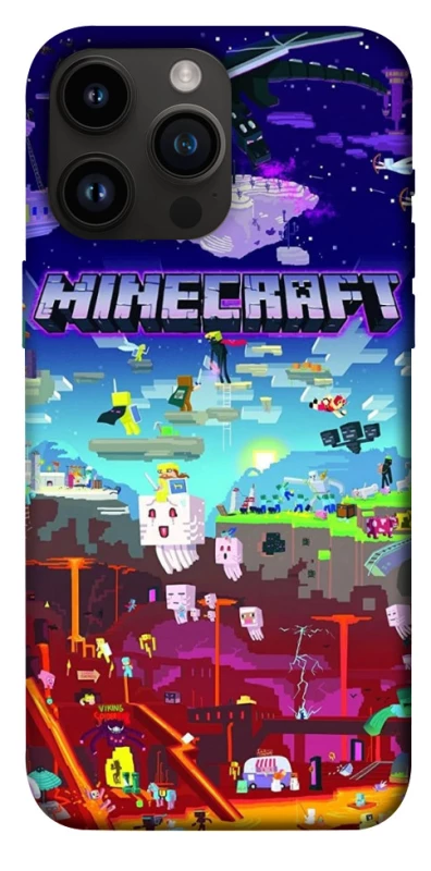 Чохол на Apple iPhone 14 Pro Max (6.7") Minecraft world фото 1 з 1
