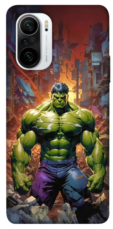 Чехол на Xiaomi Redmi K40 / K40 Pro / K40 Pro+ / Poco F3 Hulk фото 1 из 1