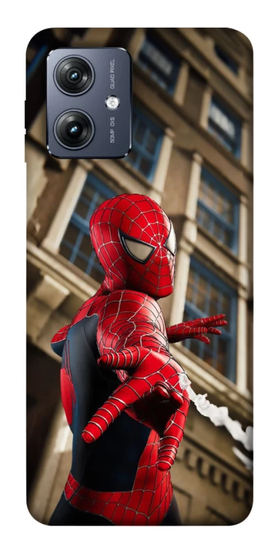 Чехол на Motorola Moto G54 Spiderman фото 1 из 1