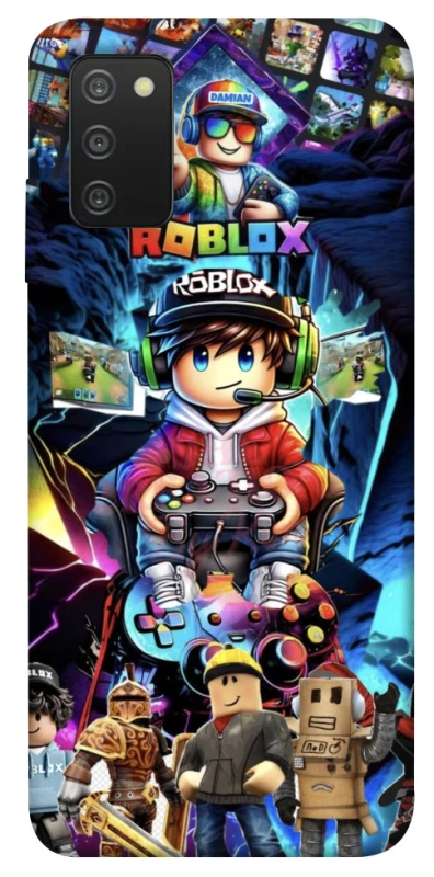 Чохол на Samsung Galaxy A03s Roblox collage ver.4 фото 1 з 1