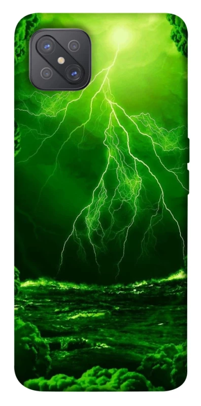 Чехол на Oppo A92s Молния v2 фото 1 из 1