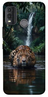 Чехол на Nokia G11 Plus Leopard in water фото 1 из 1