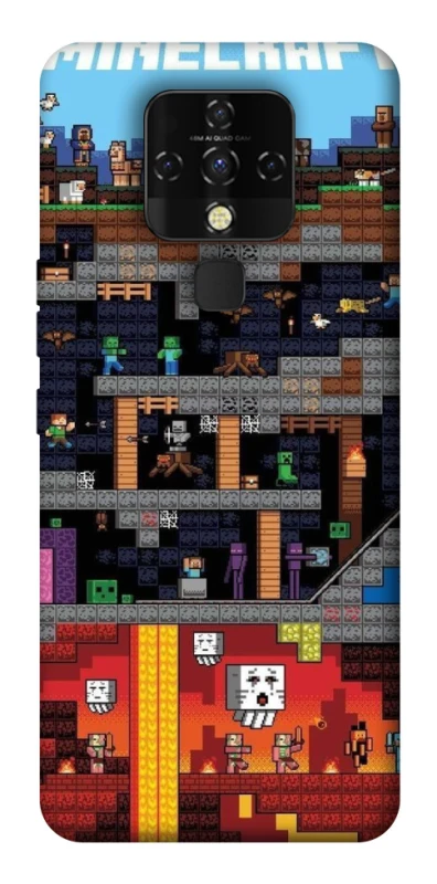 Чохол на TECNO Camon 16 SE Minecraft фото 1 з 1