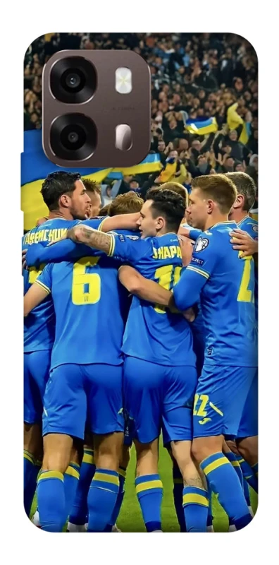 Чохол на Oppo A6 Збірна України v3 фото 1 з 2