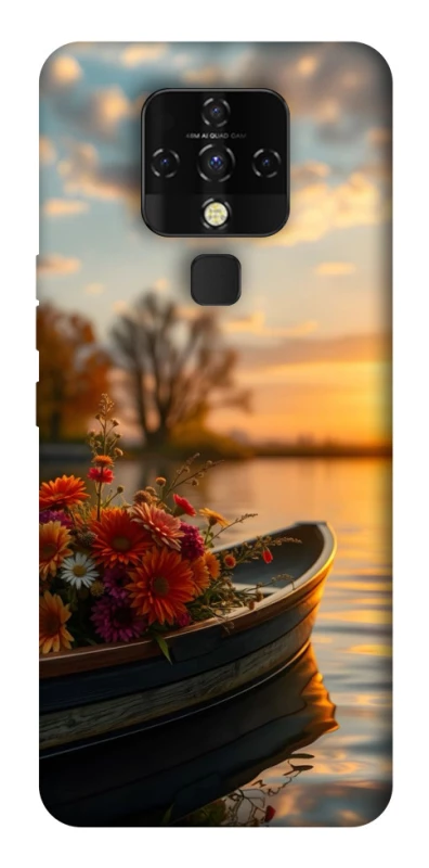 Чехол на TECNO Camon 16 SE Flowers v18 фото 1 из 1