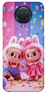 Чехол на Nokia G20 / G10 / 6.3 Labubu twins ver.3 фото 1 из 1