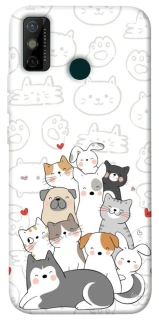 Чохол на TECNO Spark 6 Go Funny Pets фото 1 з 1