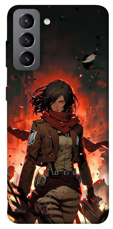 Чехол на Samsung Galaxy S21 FE Mikasa v2 фото 1 из 1