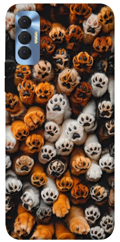 Чохол на TECNO Spark 8P Сat paws фото 1 з 1