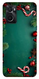 Чохол на Oppo A76 4G Новорічний v35 фото 1 з 1