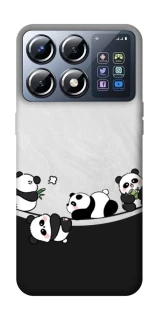 Чехол на Xiaomi POCO X8 Pro Four pandas фото 1 из 1