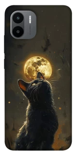 Чохол на Xiaomi Redmi A1+ / Poco C50 / A2+ Кіт під місяцем v2 фото 1 з 1