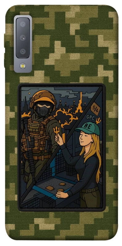 Чехол на Samsung A750 Galaxy A7 (2018) Volonter фото 1 из 1