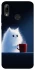 Чехол на Huawei P Smart (2019) Чехол кот с кофе фото 1 из 1