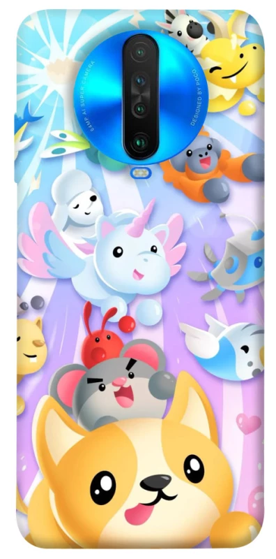 Чехол на Xiaomi Poco X2 Adopt Me Rainbow Pet Parade фото 1 из 1