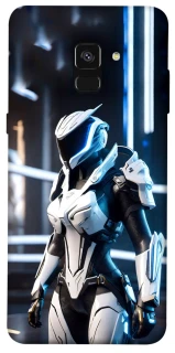 Чехол на Samsung A530 Galaxy A8 (2018) Cyber space girl ver.6 фото 1 из 1