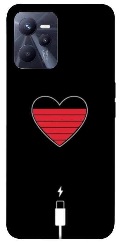 Чохол на Realme C35 Charge your heart фото 1 з 1