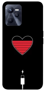 Чохол на Realme C35 Charge your heart фото 1 з 1