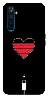 Чехол на Realme 6 Pro Charge your heart фото 1 из 1