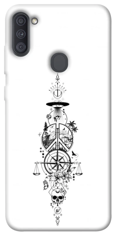 Чехол на Samsung Galaxy A11 Tattoo ver.7 фото 1 из 1