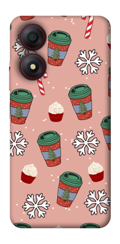 Чехол на ZTE Blade A34 4G Новогодний v38 фото 1 из 1