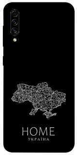Чохол на Samsung Galaxy A50 (A505F) / A50s / A30s Ukraine black map фото 1 з 1