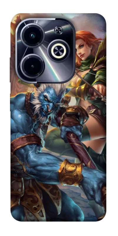 Чохол на Infinix Hot 40i Dota heroes фото 1 з 1