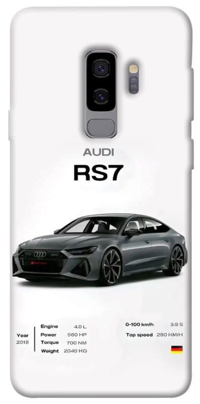 Чехол на Samsung Galaxy S9+ Audi RS7 фото 1 из 1