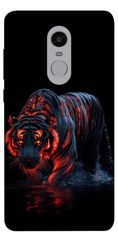 Чохол на Xiaomi Redmi Note 4X / Note 4 (Snapdragon) fire tiger фото 1 з 1