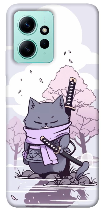 Чохол на Xiaomi Redmi Note 12 4G Samurai cat фото 1 з 1