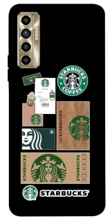 Чохол на TECNO Camon 17P Starbucks coffee фото 1 з 1